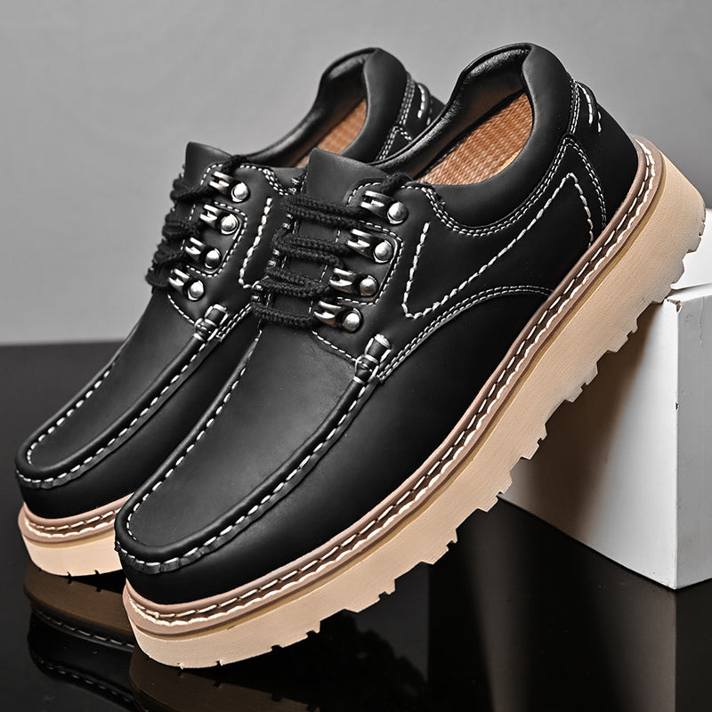 ALVAREZ GENIUNE LEATHER OXFORDS